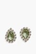 Green Embellished Mismatched Studs Supply