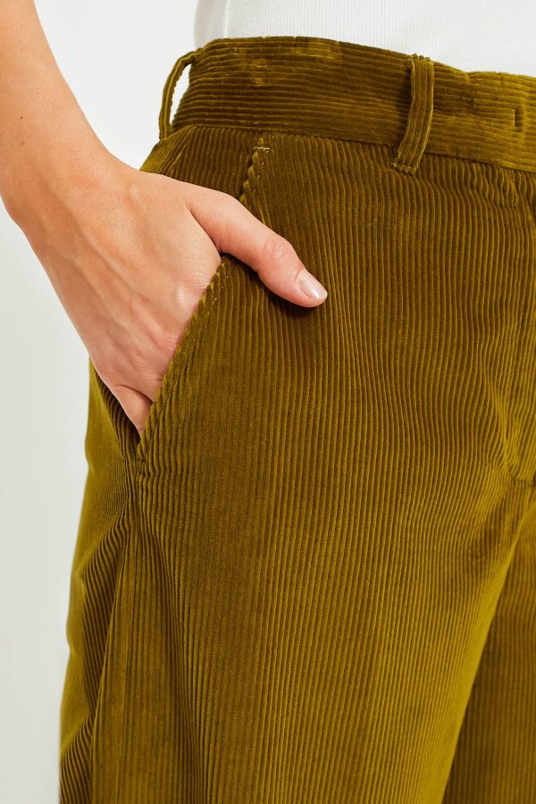 Green Tania Trousers Online Hot Sale