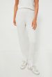 Ivory Marl The Slim Cuff Pant 25 Online Hot Sale