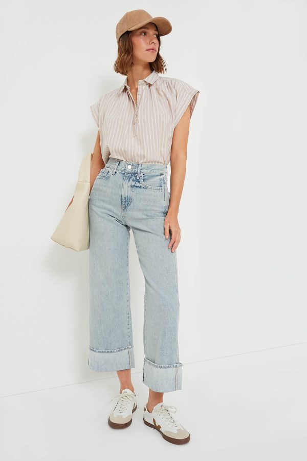 Airway Cloud Taylor Cropped High Rise Online now