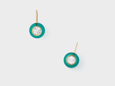 Teal Maude Earrings Cheap