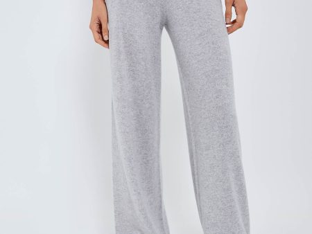 Gray Cashmere Jane Pant For Cheap