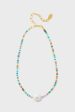 Multi Destination Necklace in Rainbow Opal Discount