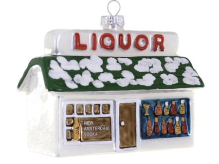 Glass Ornament - Liquor Store Online now