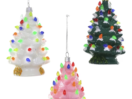 Glass Ornament - Vintage Christmas Tree For Discount