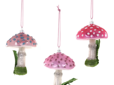 Glass Ornament - Magical Mushroom Online now