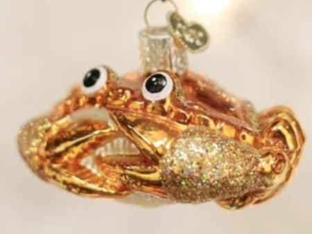 Glass Ornament - Crab Louie Sale